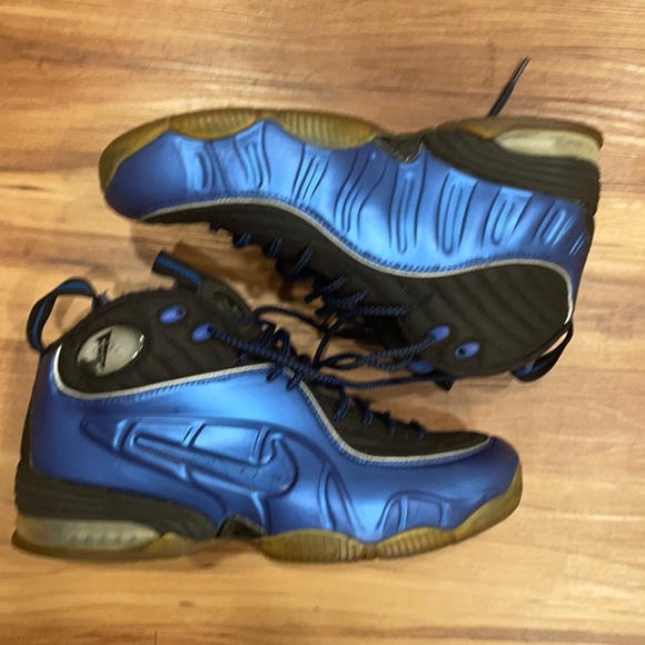Nike Penny Hardaway 1/2 Cents Royal Blue sz 8.5 - Picture 3 of 7